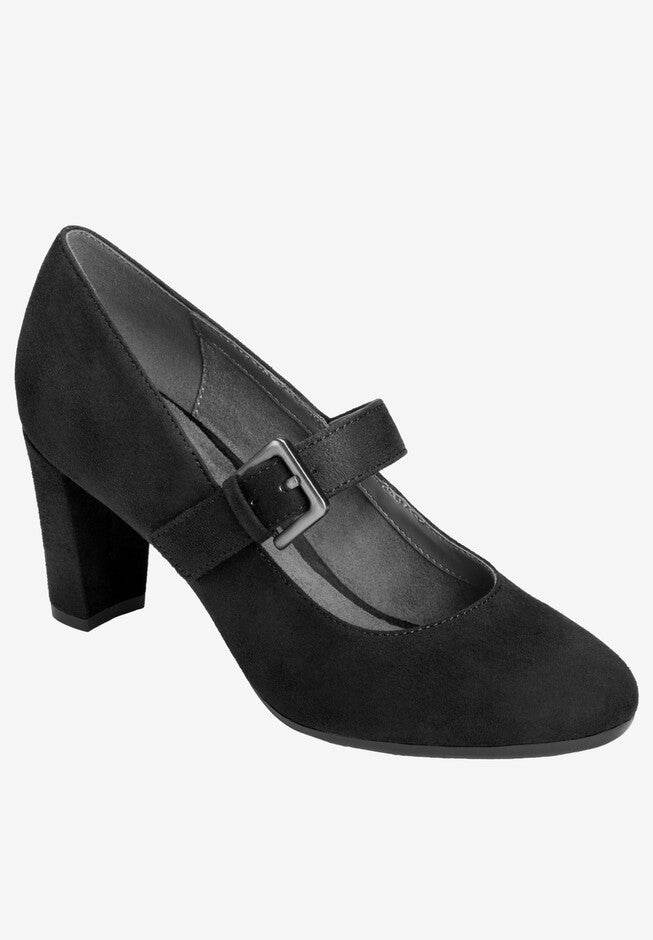 Style Avenue Pump , BLACK FABRIC, hi-res image number null