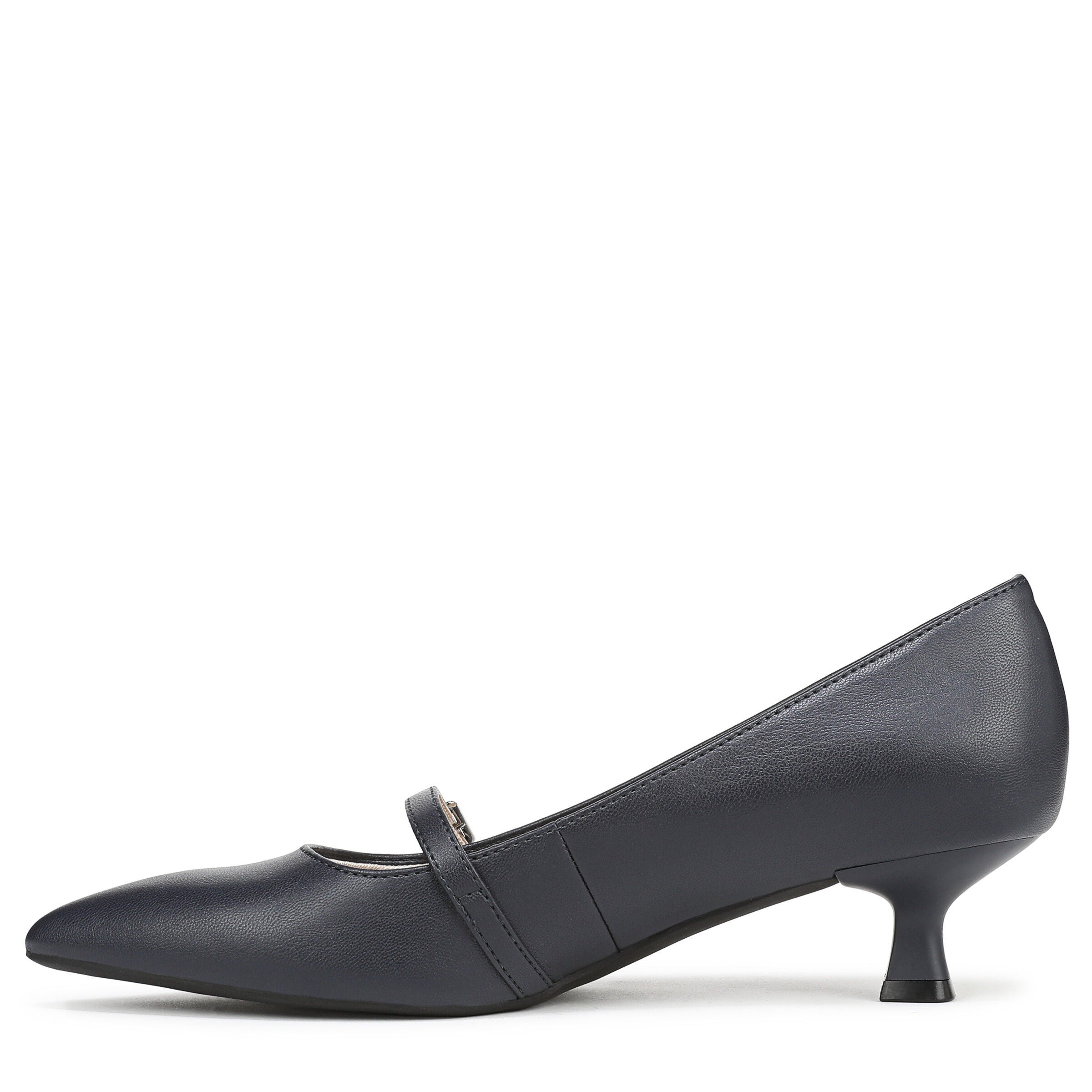 Madelyn Heel, LUX NAVY LEATHER, alternate image number 5