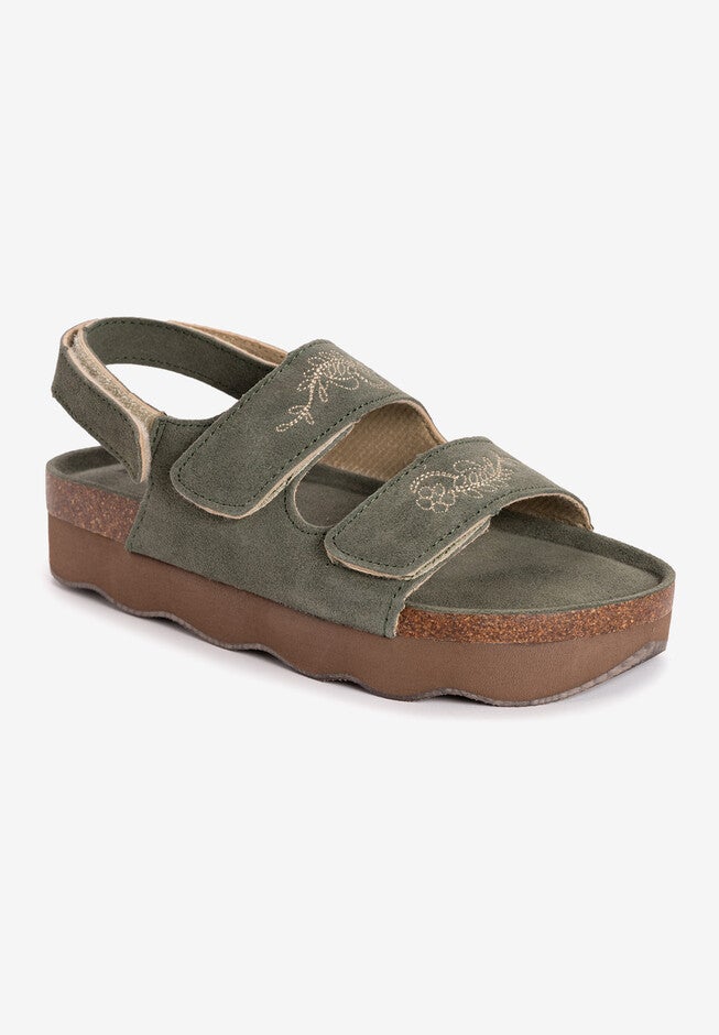 Bounce House Sandal, GREEN, hi-res image number null