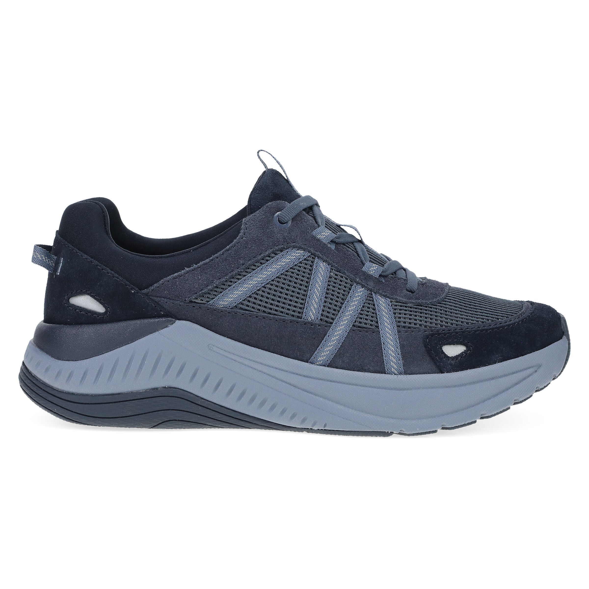 Poppy Laceup Sneaker, NAVY, alternate image number 4