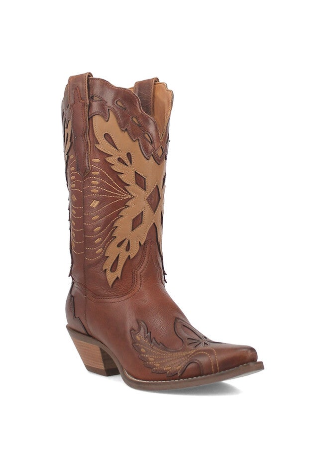 Monterey Western Boot, BROWN, hi-res image number null