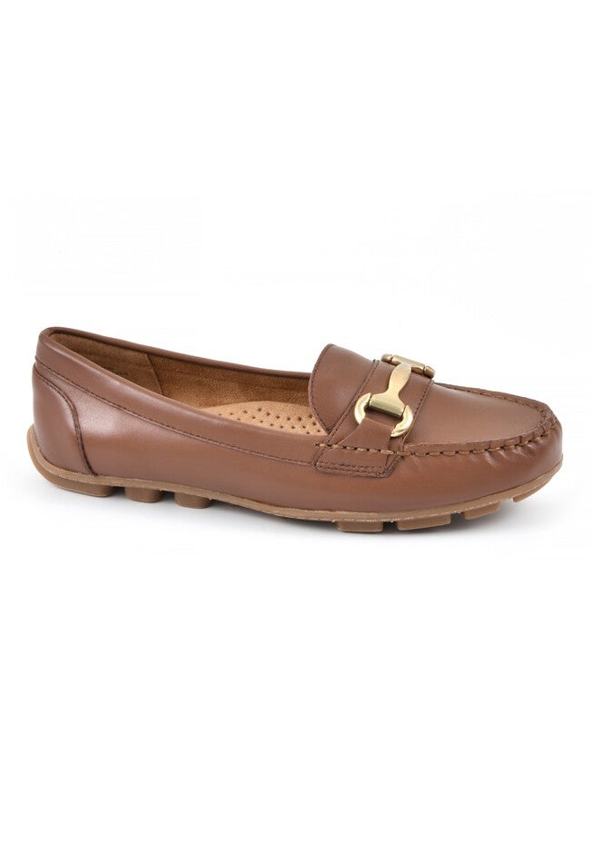 Seeker Leather Moccasin , LIGHT BROWN, hi-res image number null