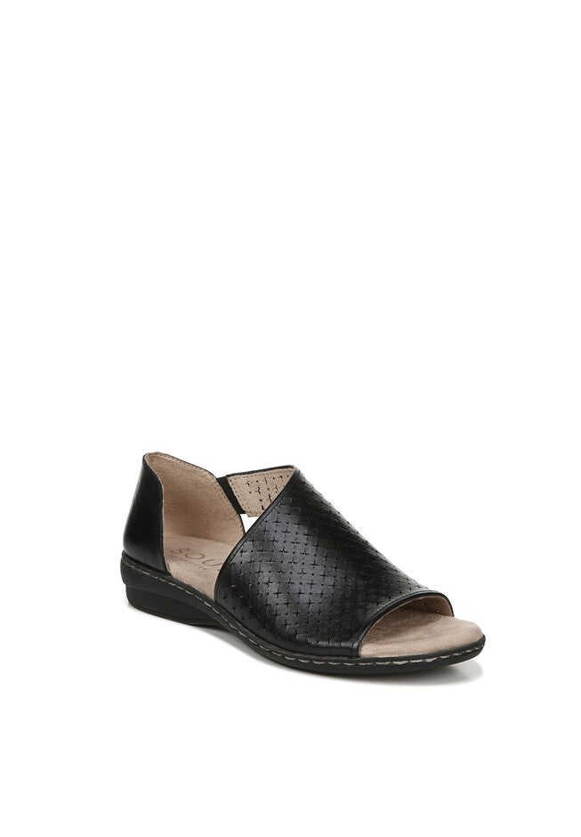 Brylan Sandal , BLACK LEATHER, hi-res image number null