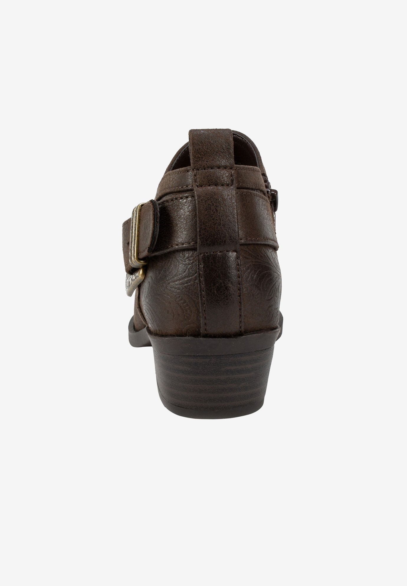 white mountain davenport western ankle booties
