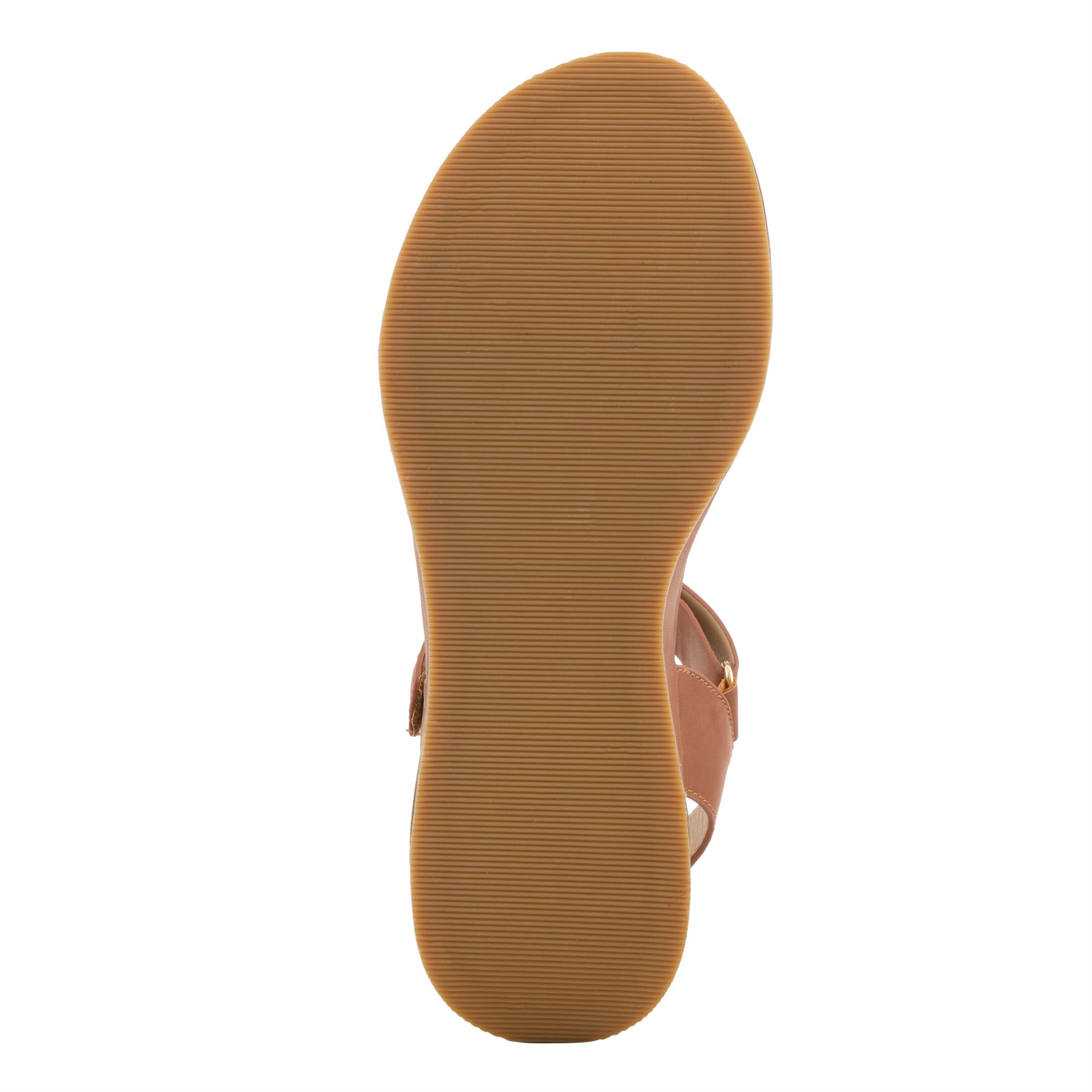Sahil Wedge Sandal, CAMEL, alternate image number 5