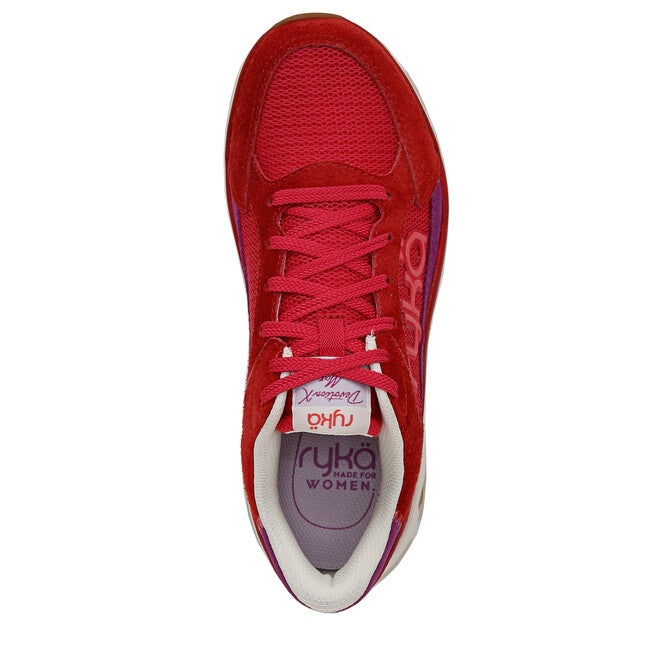 Devotion X Max Classic Walking Sneaker, SALSA RED, alternate image number null