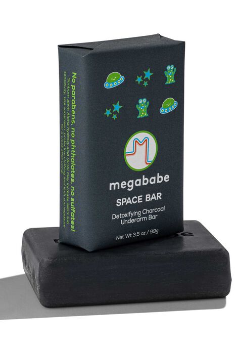 Space Bar Detoxifying Charcoal Underam Bar, O, hi-res image number null