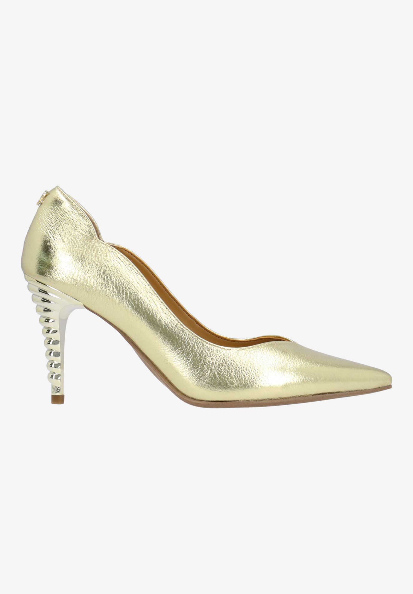 Lunessa Slip On Pump, GOLD, alternate image number 3