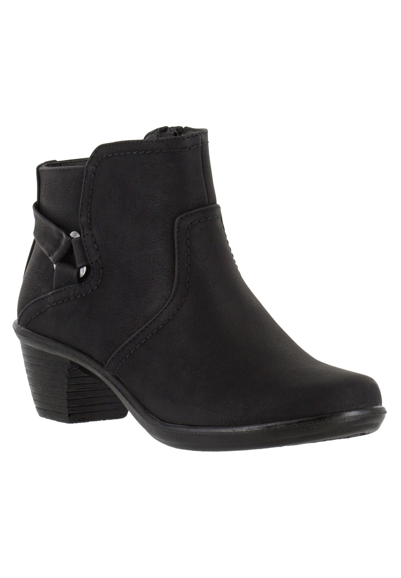 Dawnta Boots by Easy Street®, BLACK MATTE, hi-res image number 0