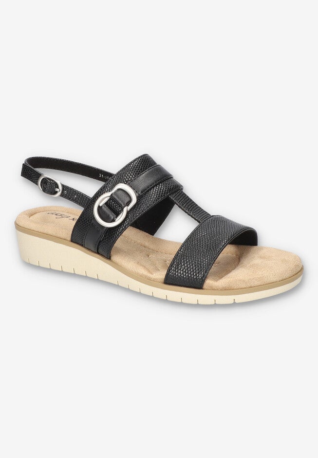 Caddo Slingback, BLACK SNAKE, hi-res image number null