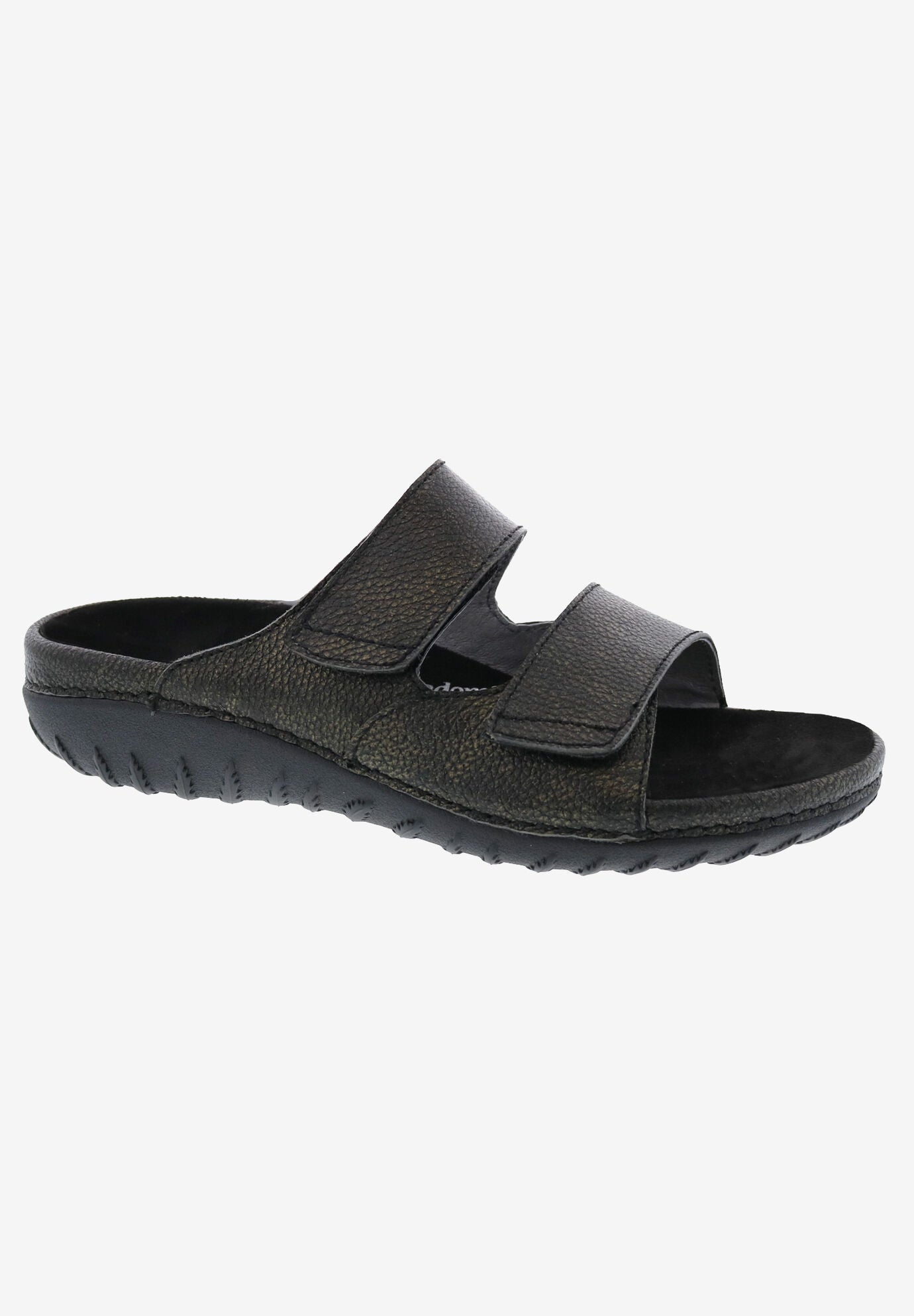 Cruize Footbed Sandal, BLACK LEATHER, hi-res image number 0