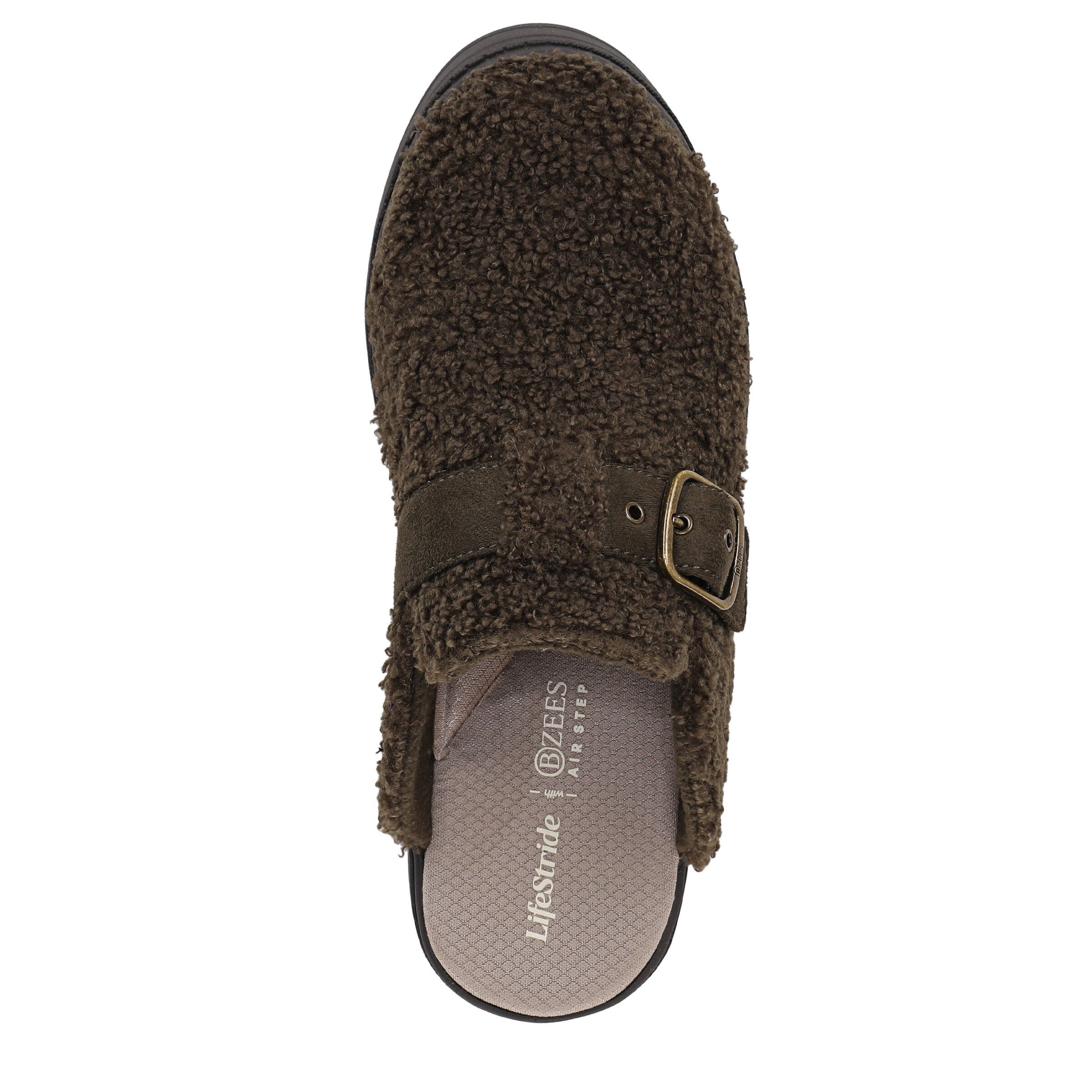 Vibe Cozy Slip-On Clog, ARMY GREEN, alternate image number 6