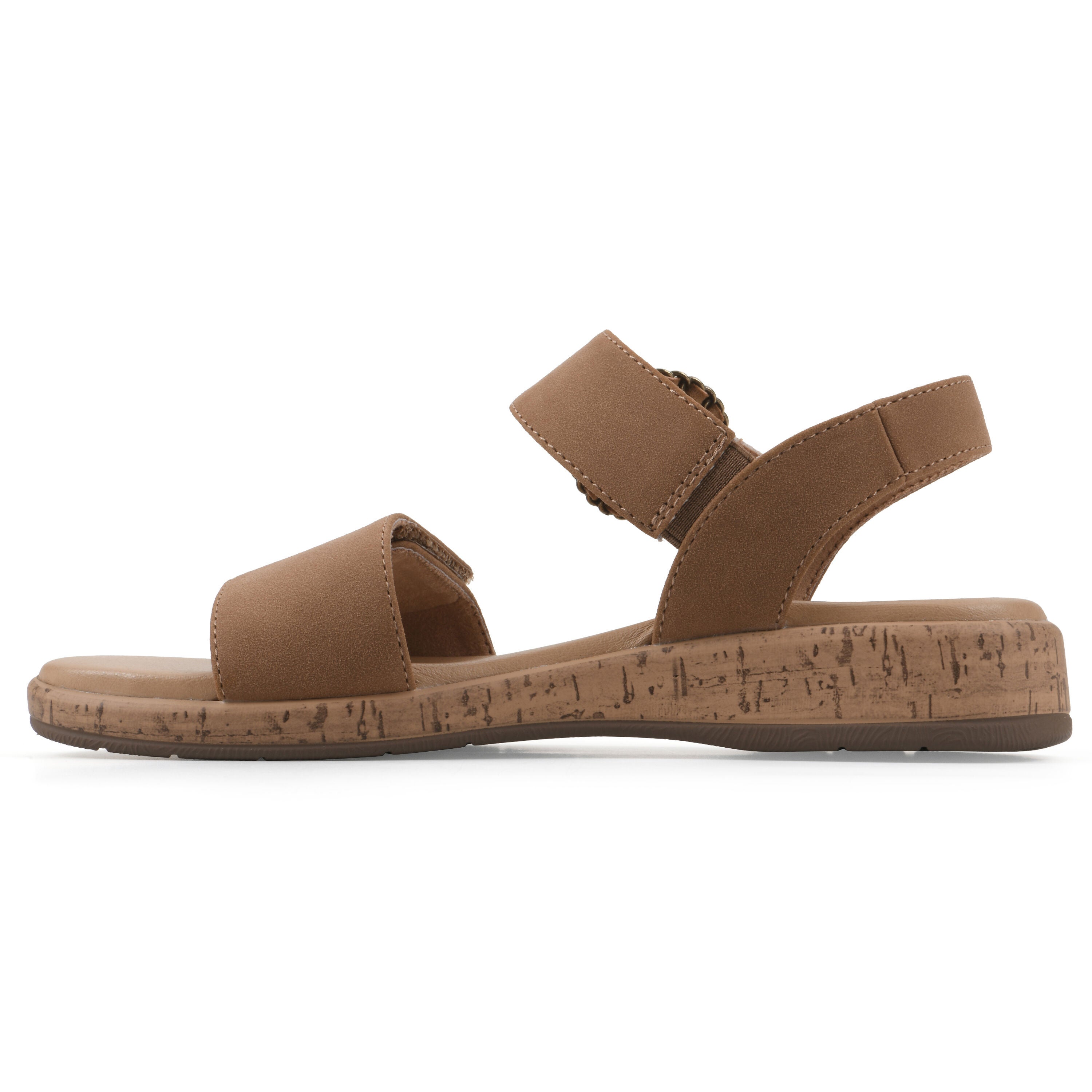Bonique Dress Sandal, TAN NUBUCK, alternate image number 3