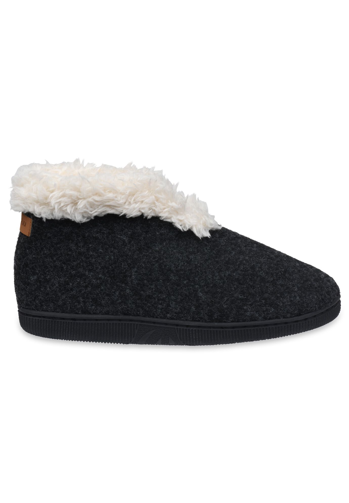 Faux Wool Memory Foam Slipper Boot, , alternate image number 2