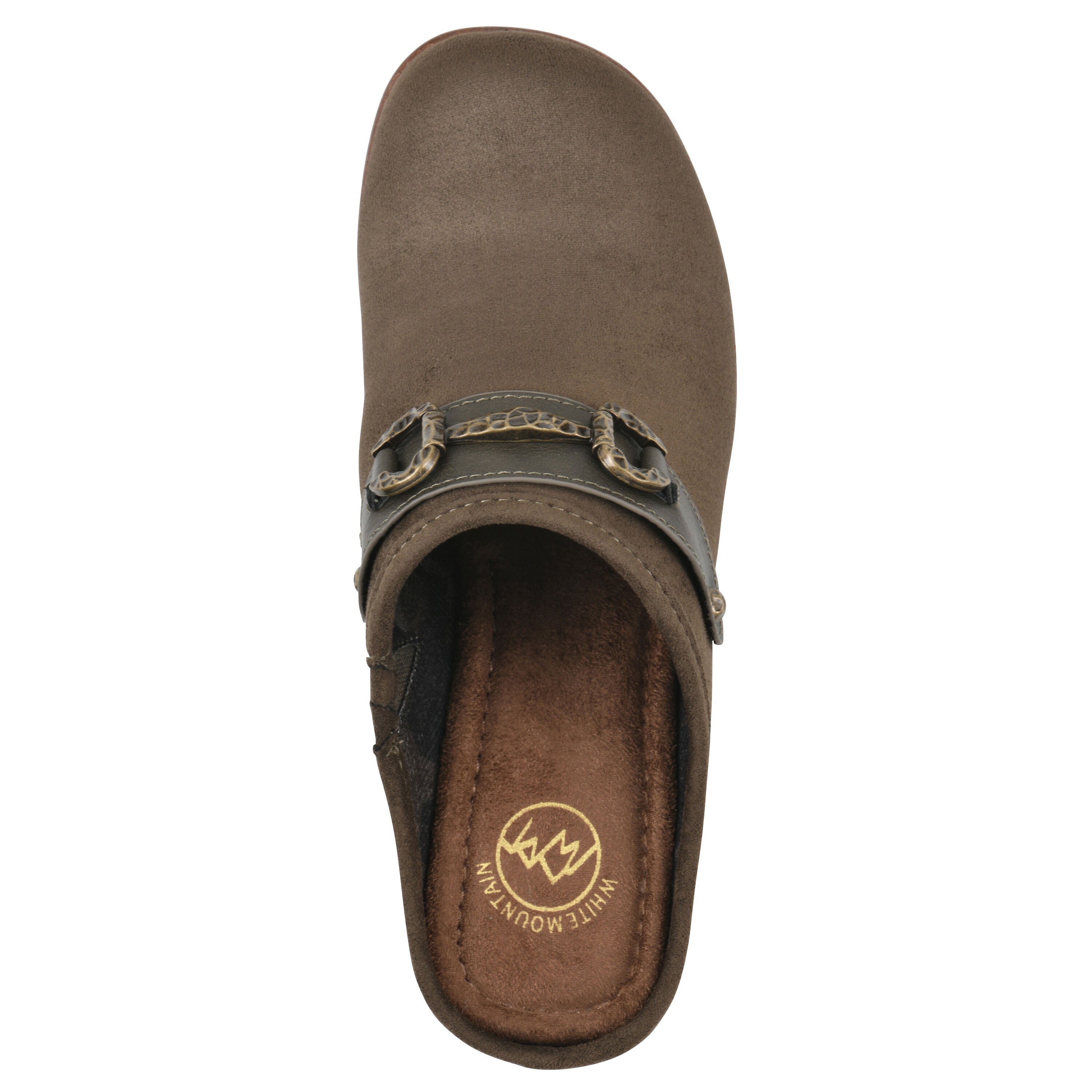 Barleys Platform Heel Clog, ARMY MULTI, alternate image number 4