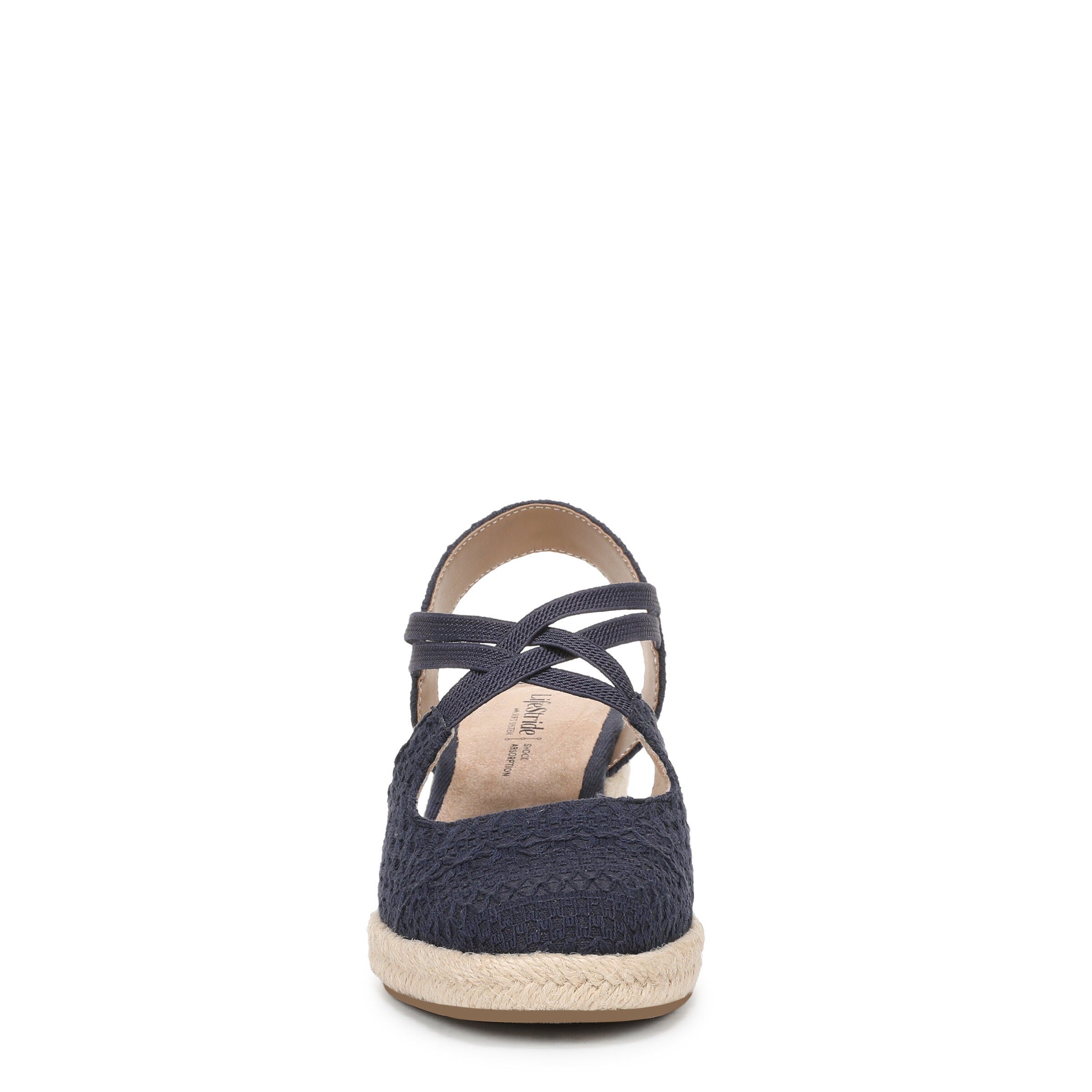 Patience Espadrille Wedge Sandal, LUX NAVY, alternate image number 4