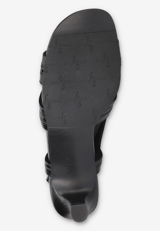 Meghan Slingback Heeled Sandal, BLACK, alternate image number 5