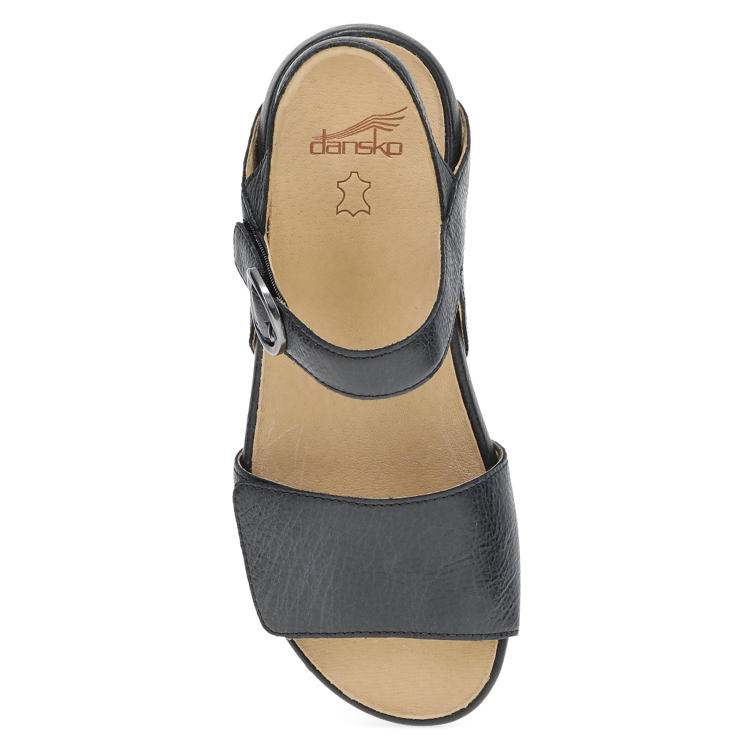 Tinsley Leather  Sandal, BLACK, alternate image number 5