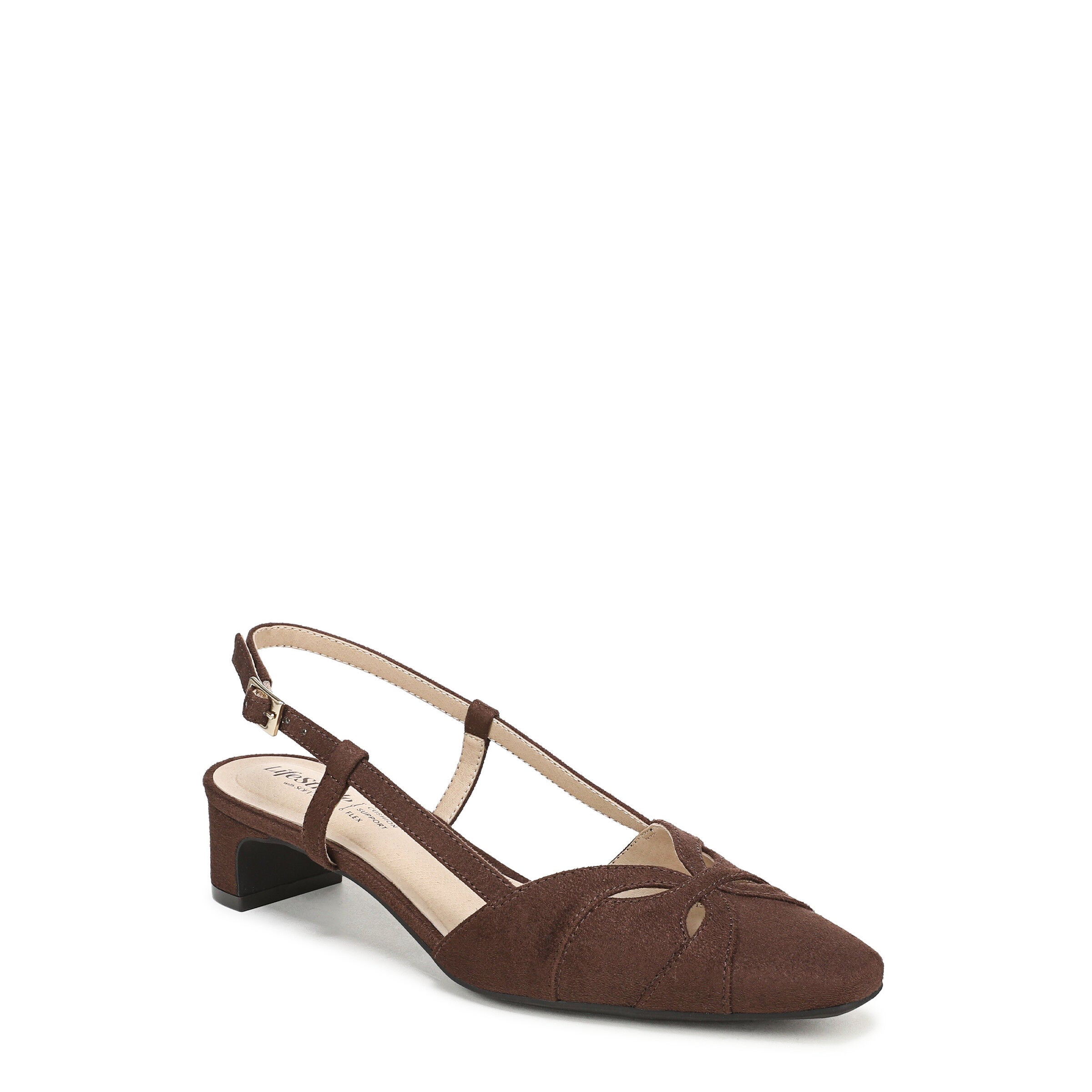 Landon Slingback Pump, CHOCOLATE BROWN, hi-res image number 0