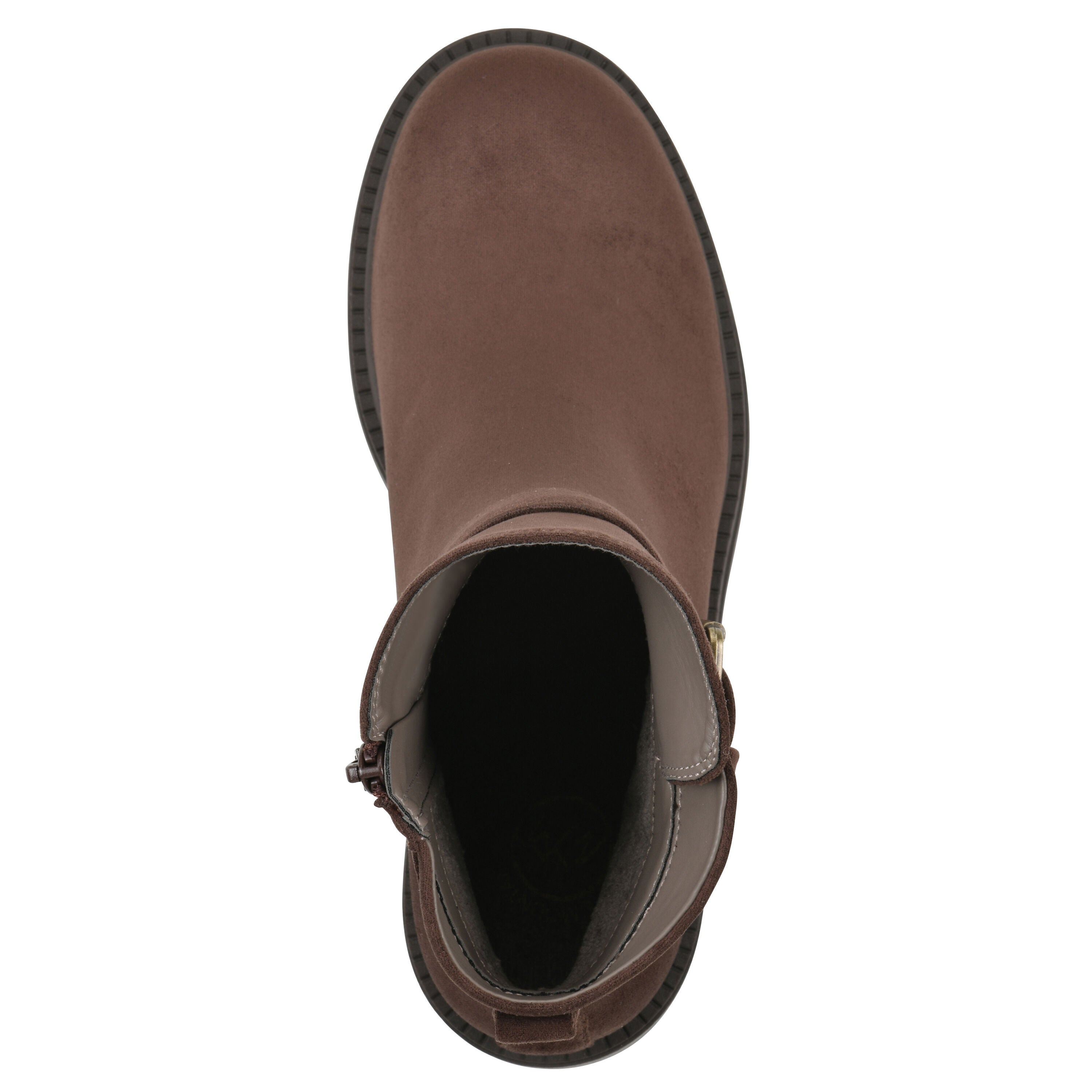 Bodie Lug Sole Bootie, BROWN FABRIC, alternate image number 4