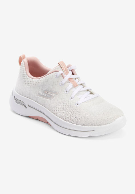 The Arch Fit Lace Up Sneaker, WHITE PINK MEDIUM, hi-res image number null