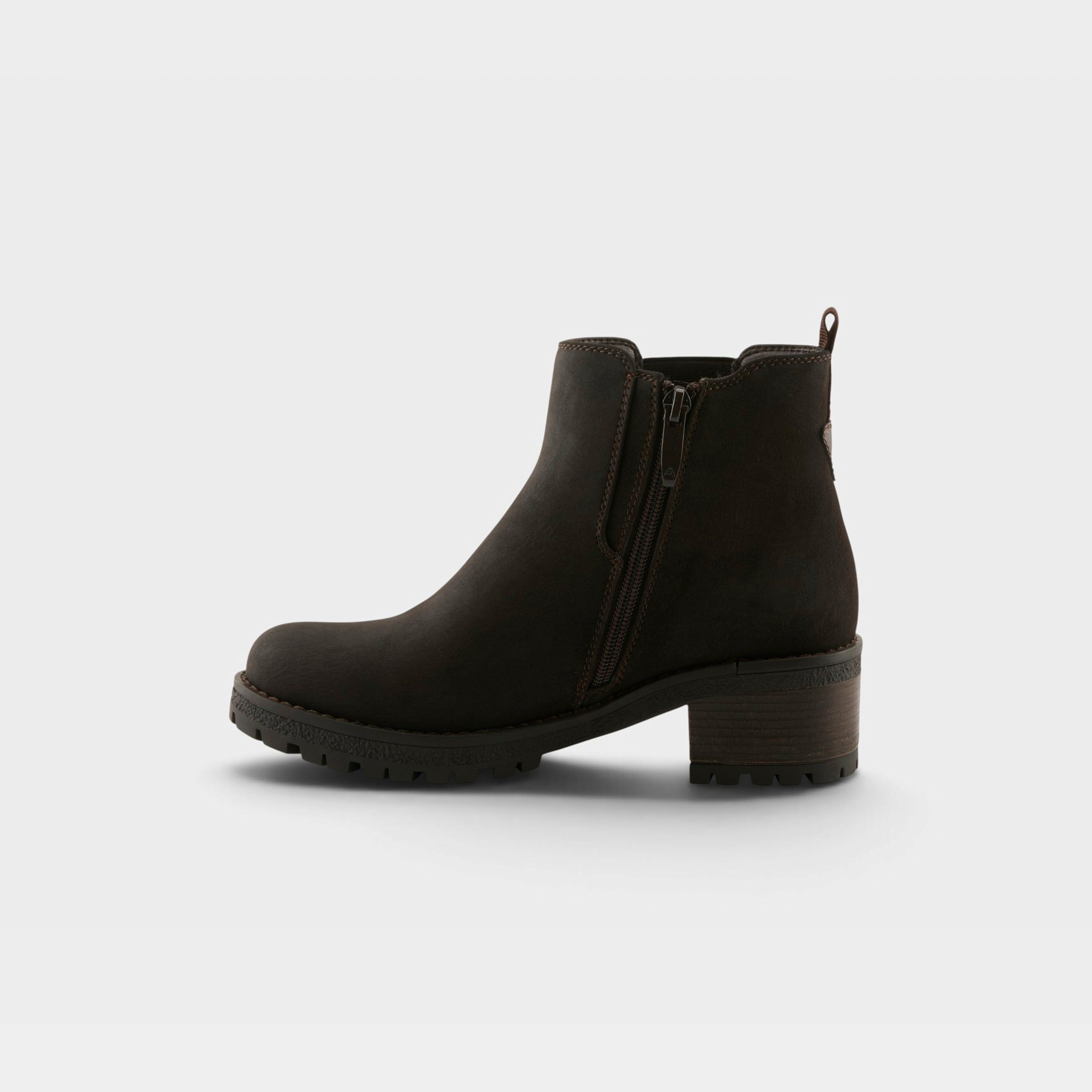 Smylie Booties, DARK BROWN, alternate image number 2