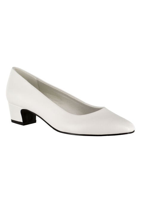 Prim Pump by Easy Street®, WHITE, hi-res image number null