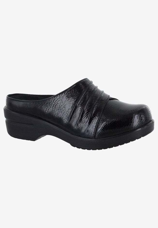 Oren Mule by Easy Street®, BLACK PATENT, hi-res image number 0