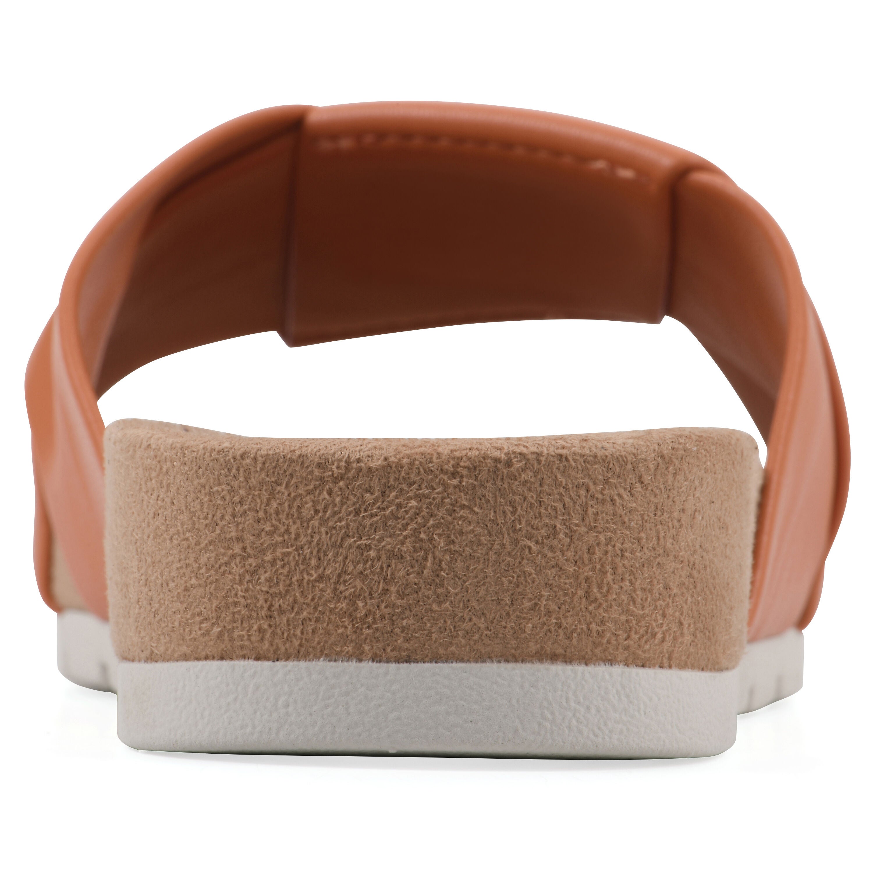 Tincie Slide Sandal, ORANGE SMOOTH, on-hover image number 1