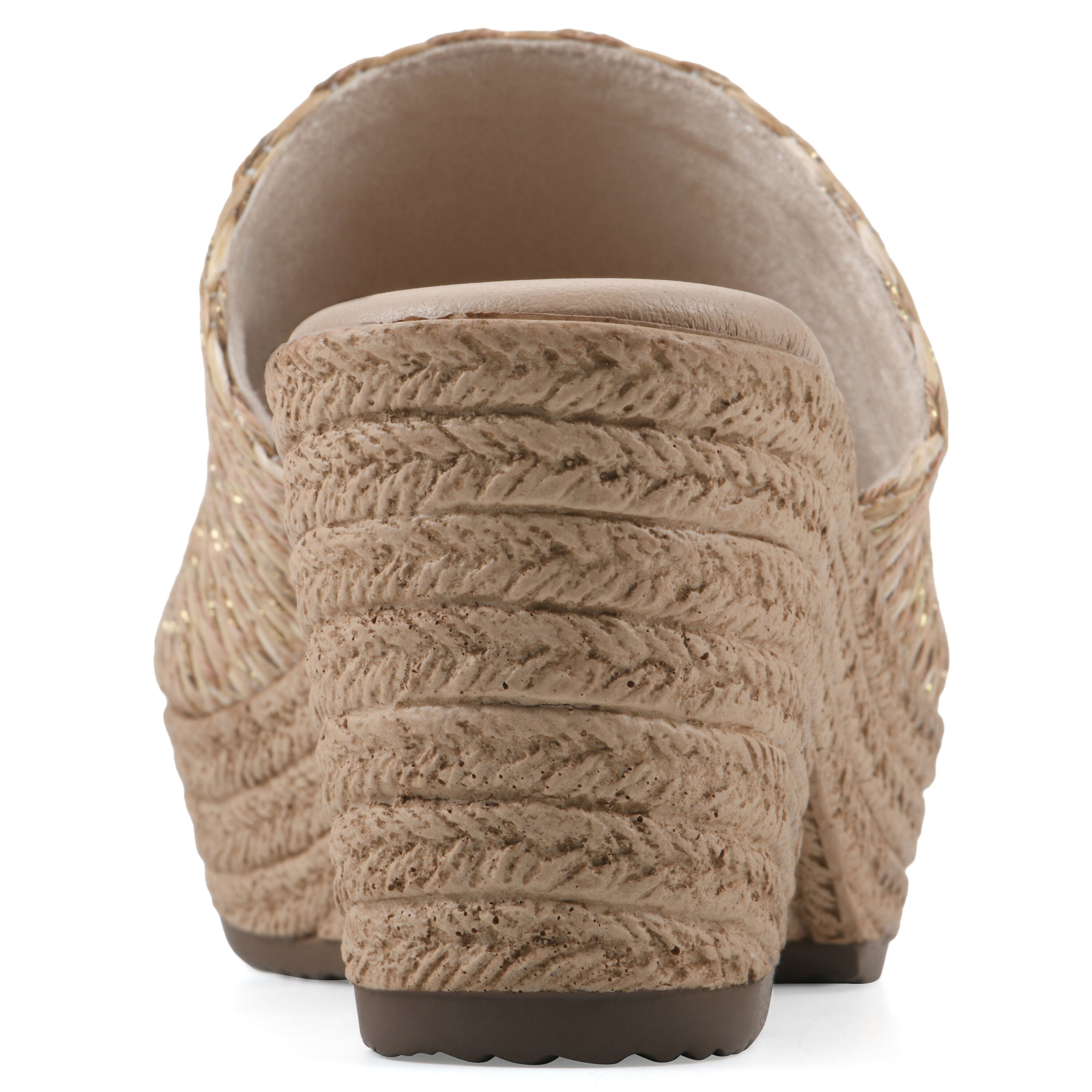 Biancia Wedge Sandal, NATURAL METALLIC, on-hover image number 1