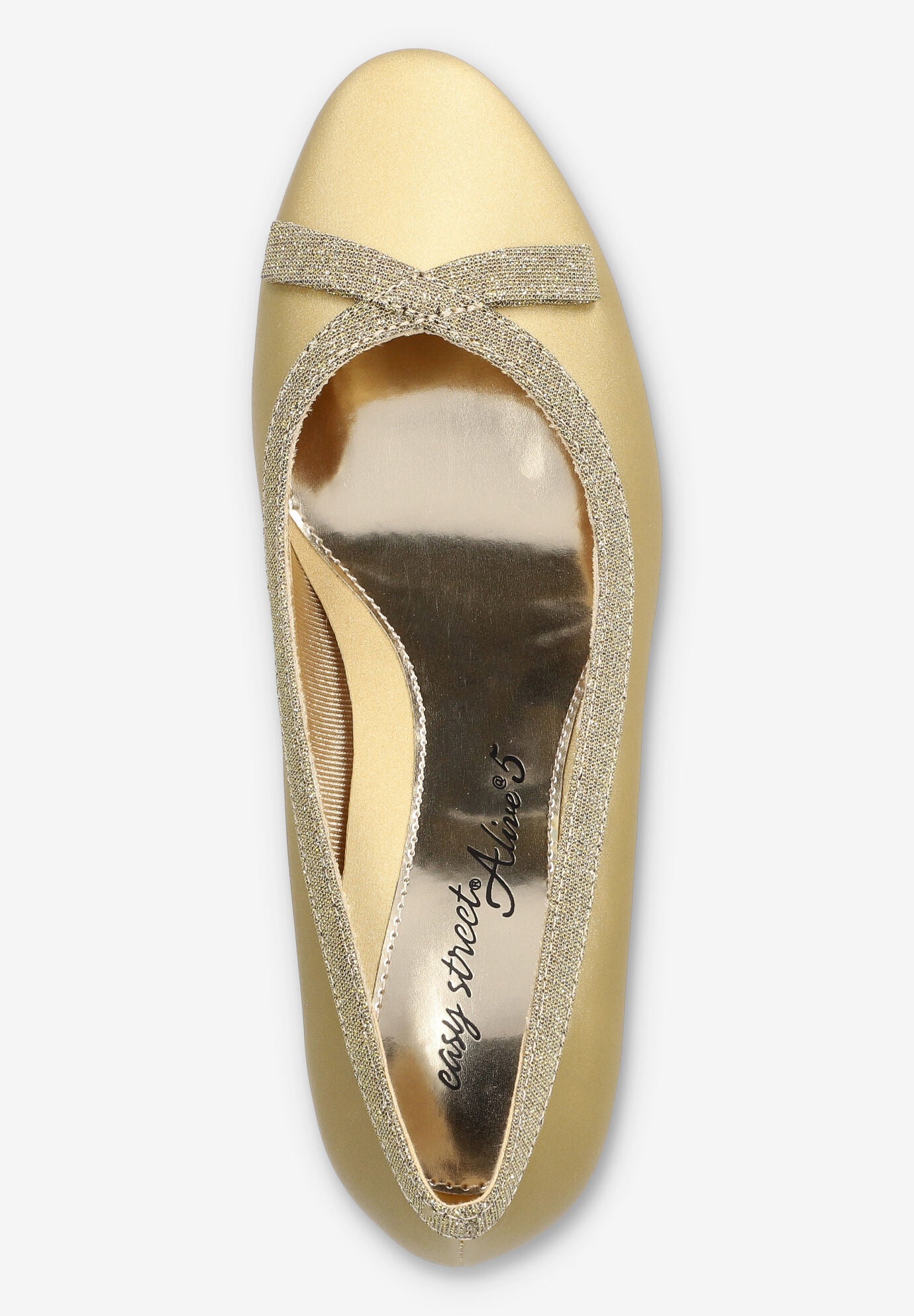 Kata Pump, GOLD SATIN, alternate image number 6