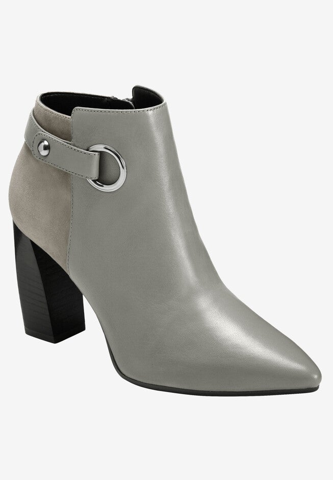 Final Word Bootie , GREY SUEDE, hi-res image number null