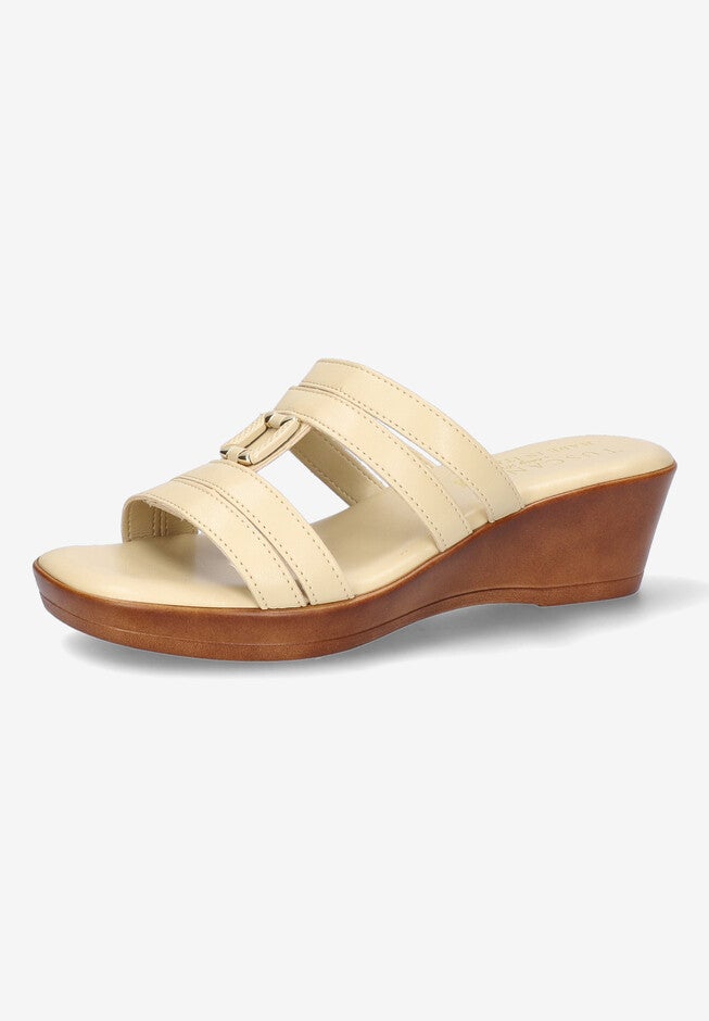 Anzola Wedge Sandal, NATURAL, hi-res image number null