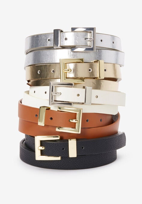 Skinny Belt, SADDLE, hi-res image number null