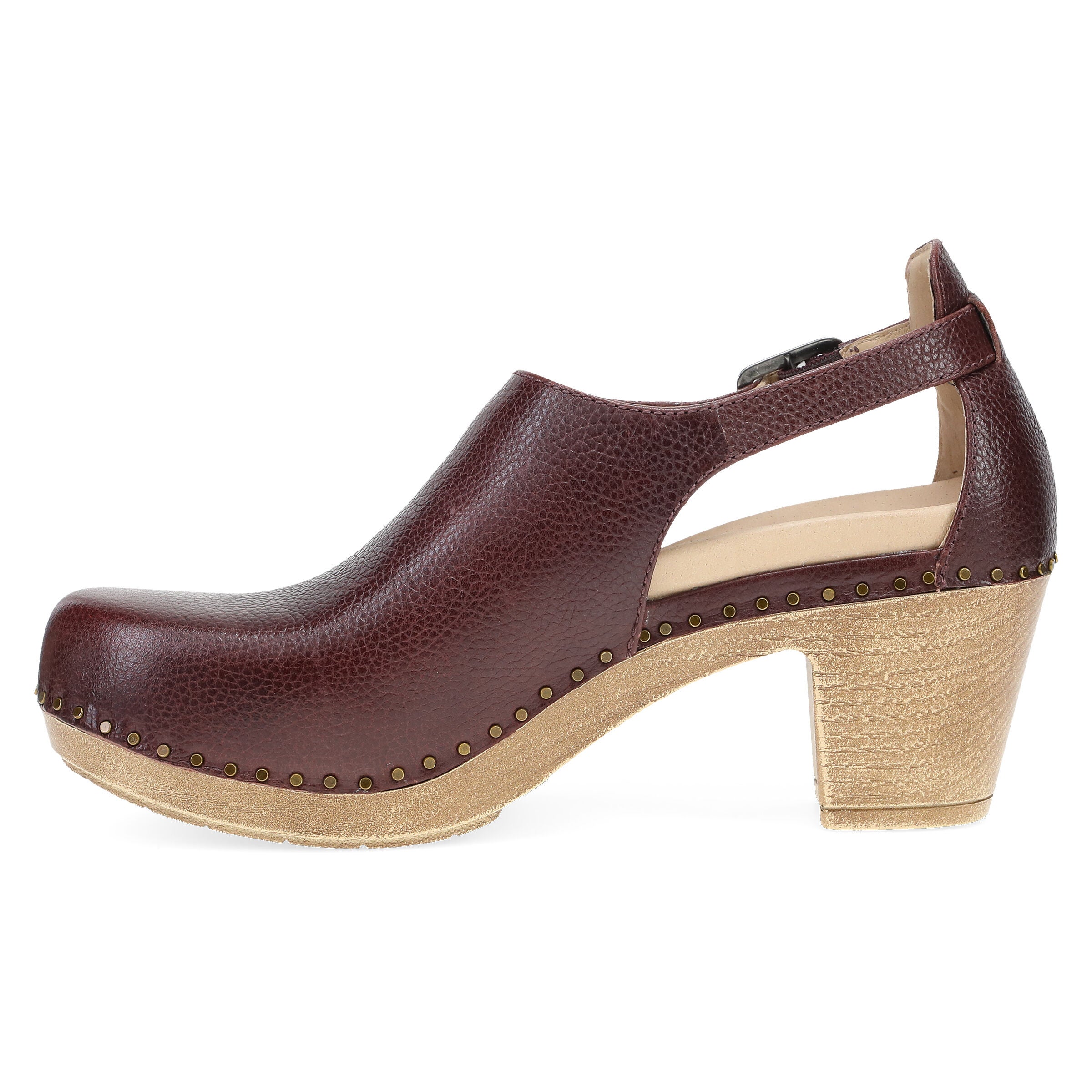 Sassy Slip On Heel, CORDOVAN, alternate image number 6