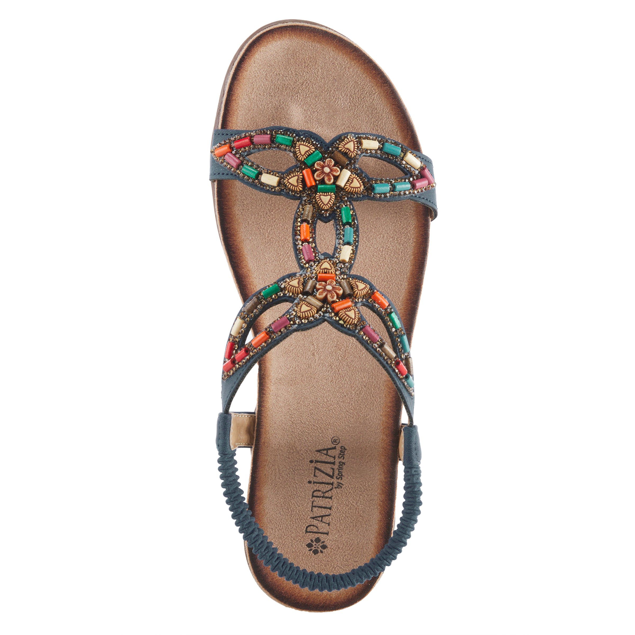 Volcanic T-Strap Sandal, NAVY, alternate image number 3