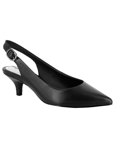 Faye Pumps by Easy Street®, BLACK, hi-res image number null