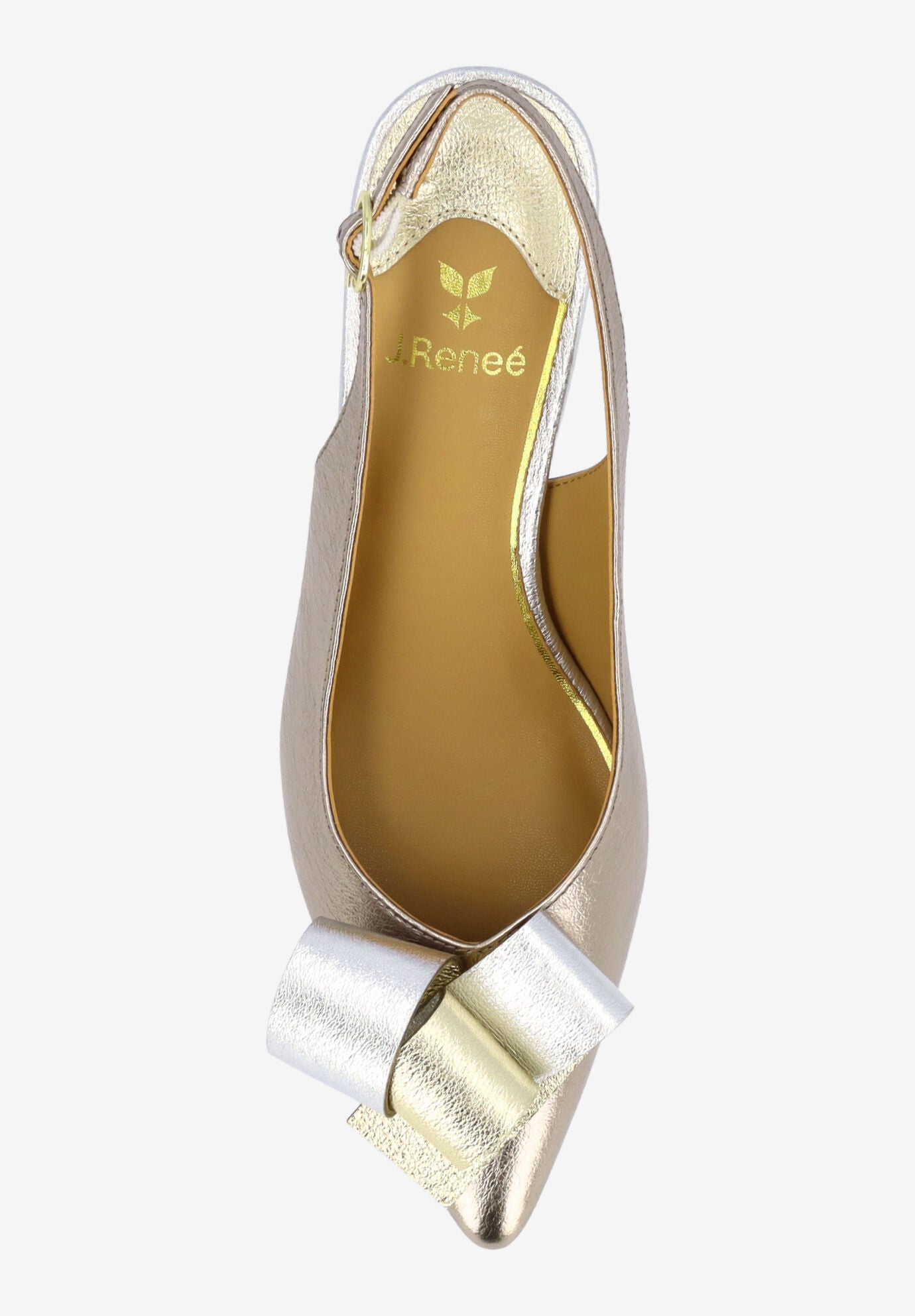 Delara Slingback Pump, TAUPE GOLD SILVER, alternate image number 1