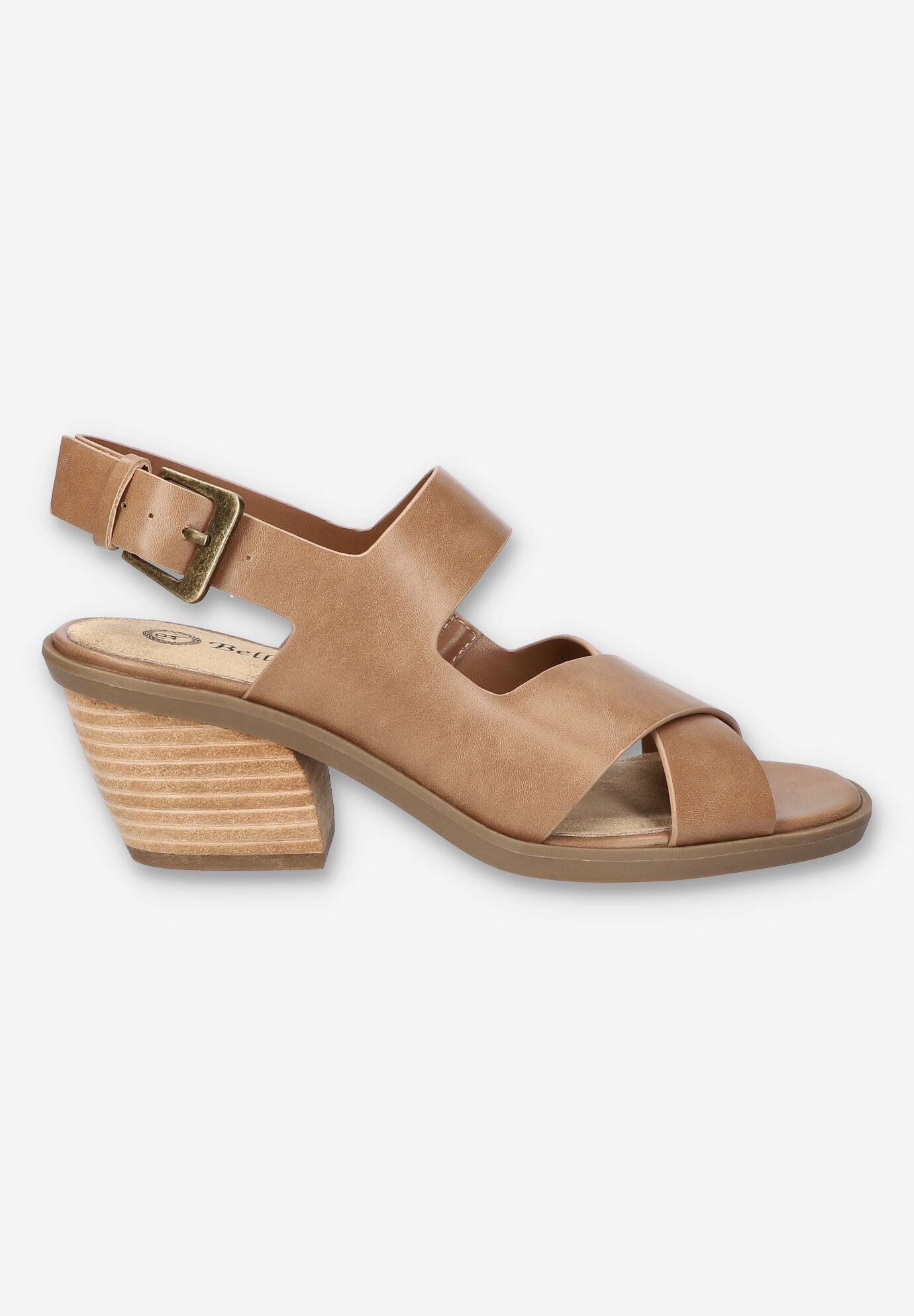 Cameron Block Heel Sandal, NUDE, alternate image number 2