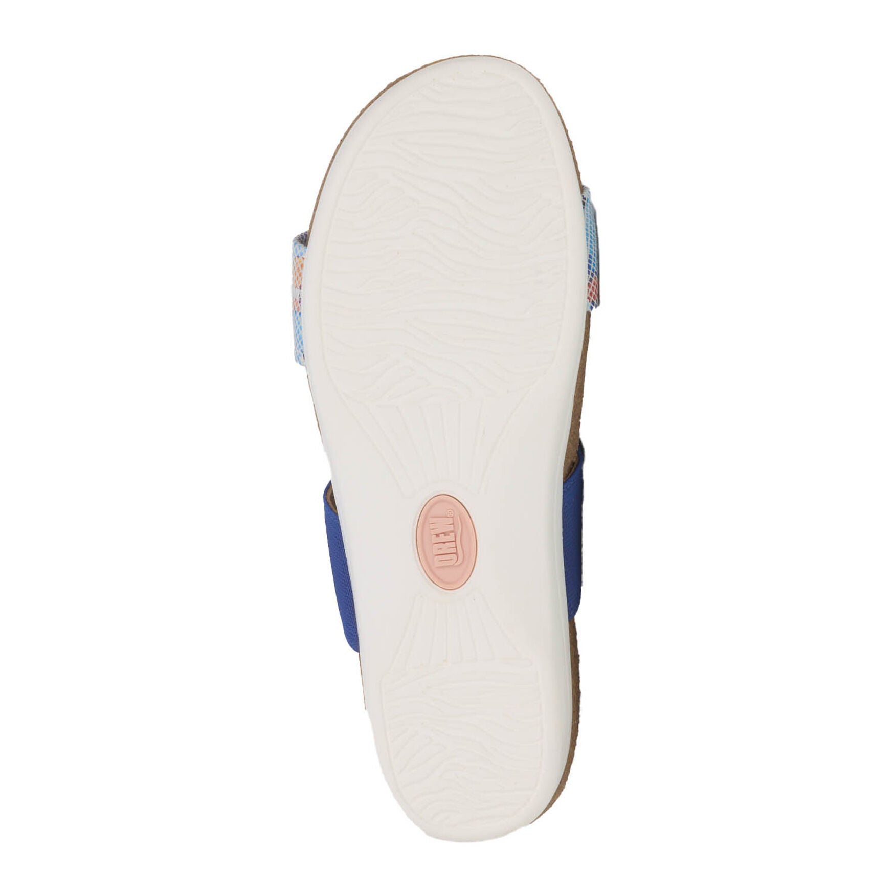 Maeve Stretch Strap Sandal, BLUE WHITE PURPLE, alternate image number 6