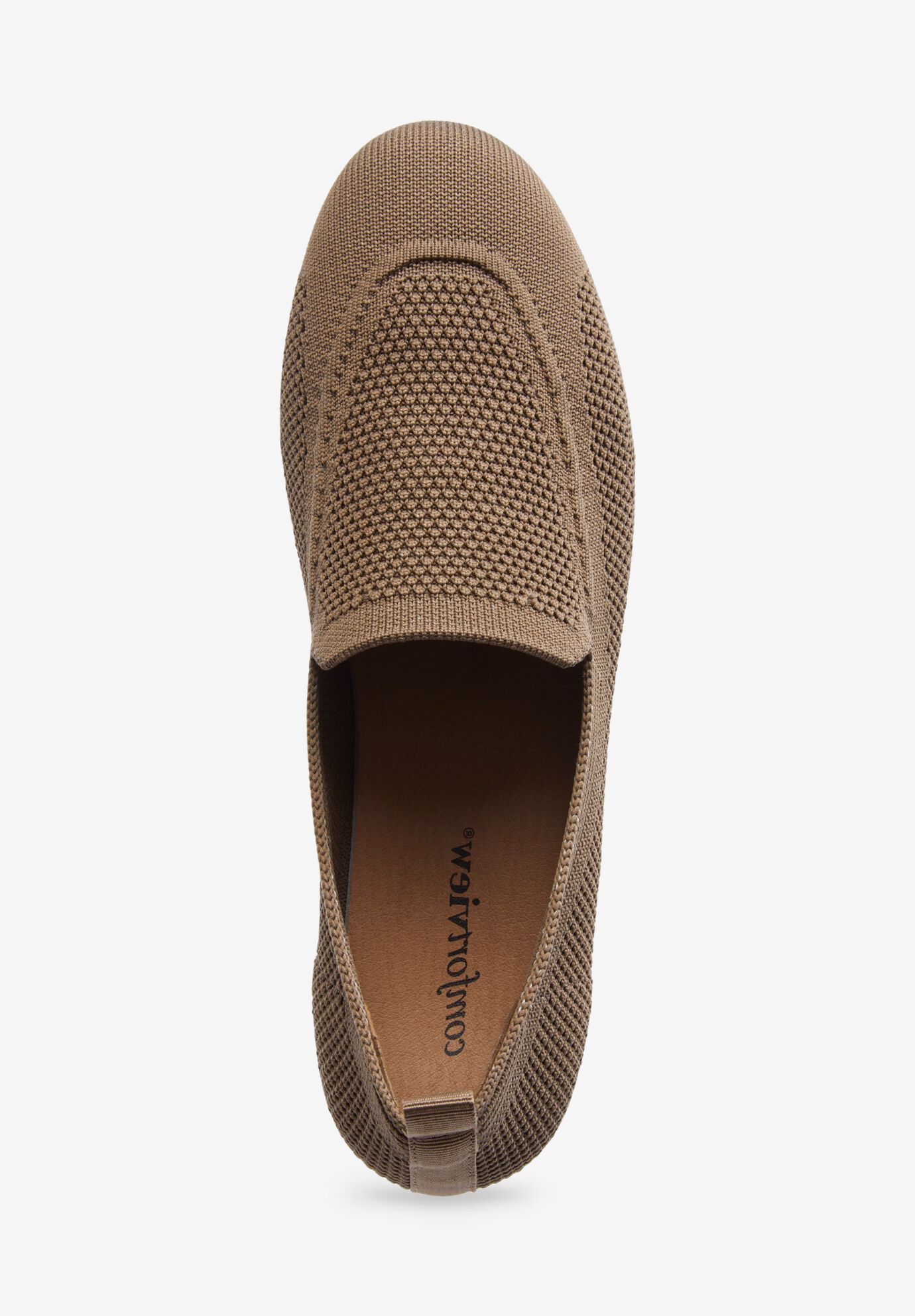 The Sabrina Slip On Flat, BROWN, alternate image number 4