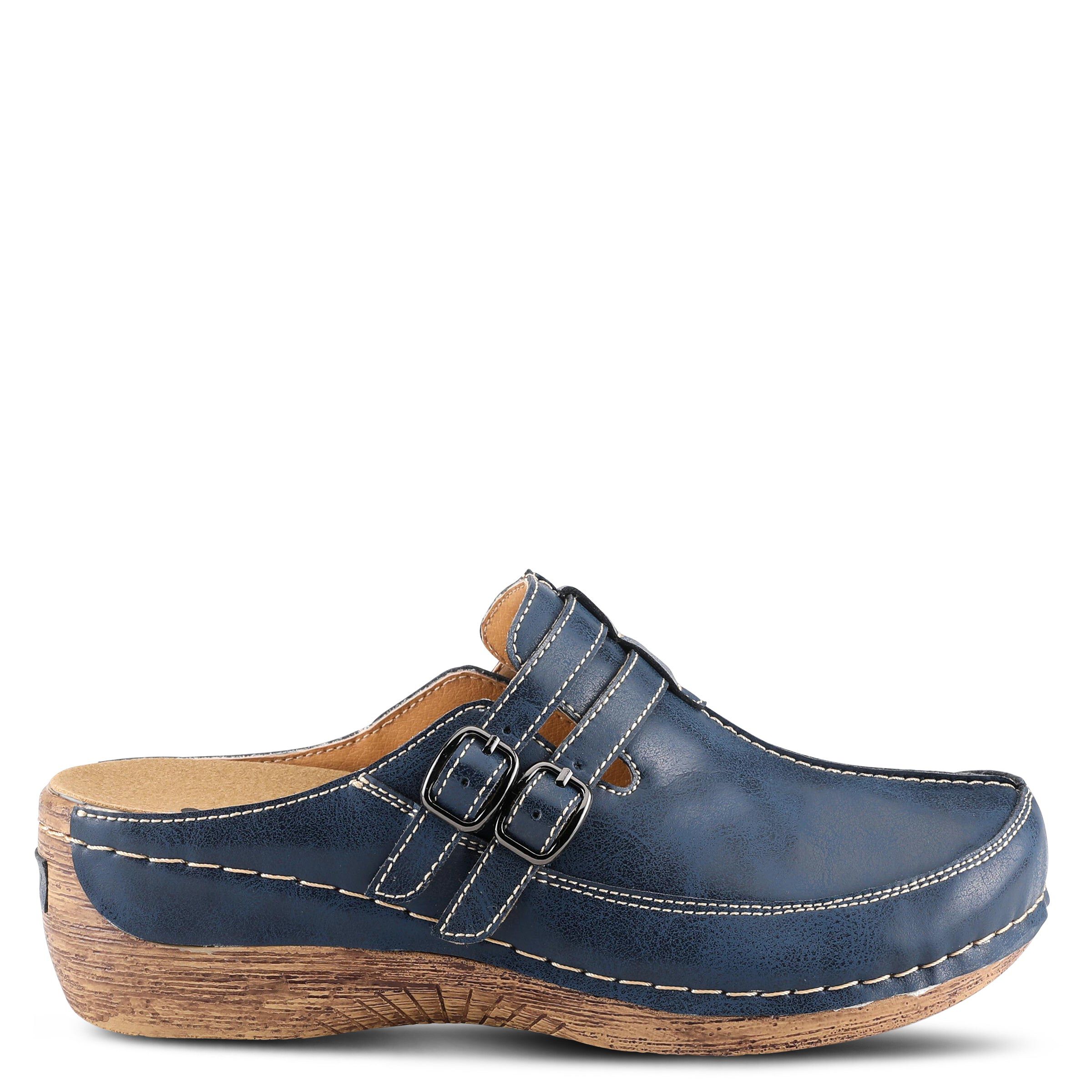 Happy Wedges, NAVY, alternate image number 4