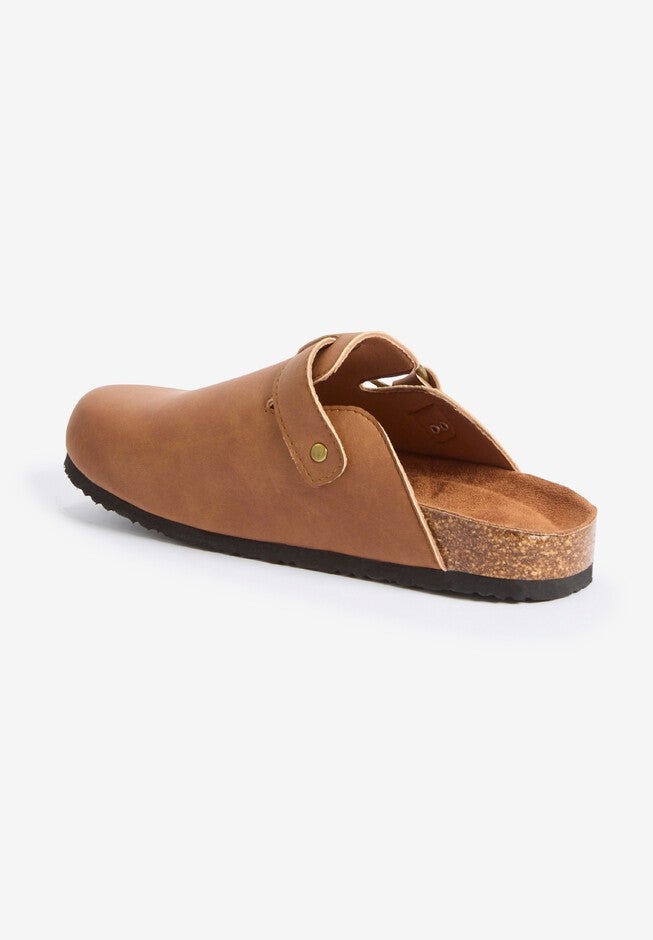 The Luna Slip On Clog, CHESTNUT, on-hover image number null