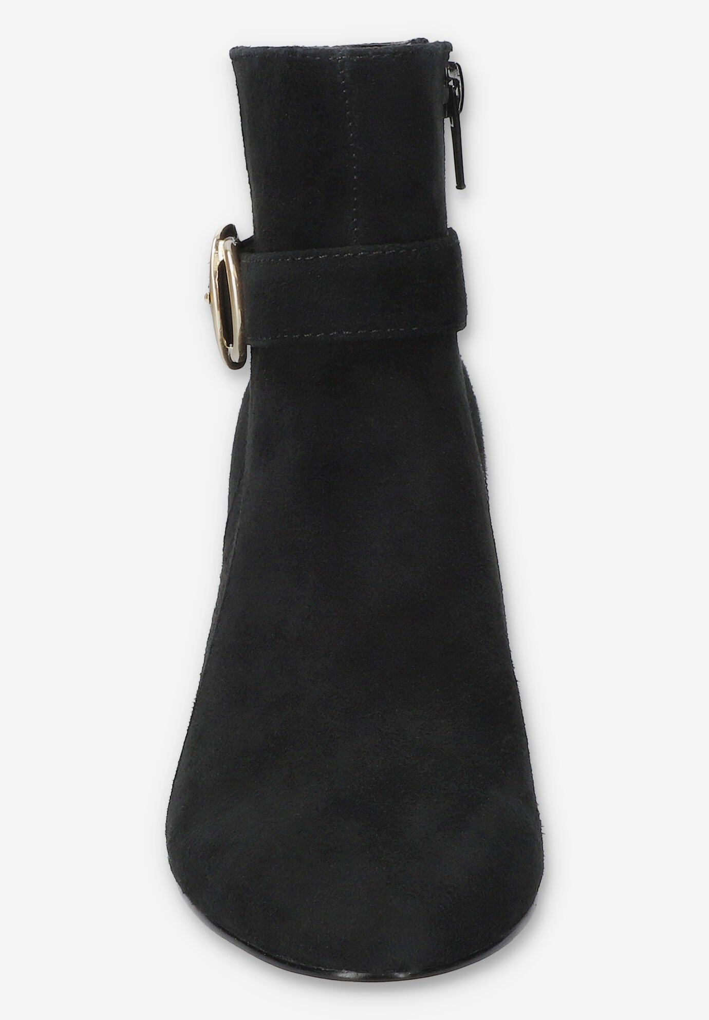 Gamela Dress Ankle Boot, BLACK SUEDE LEATHER, alternate image number 3