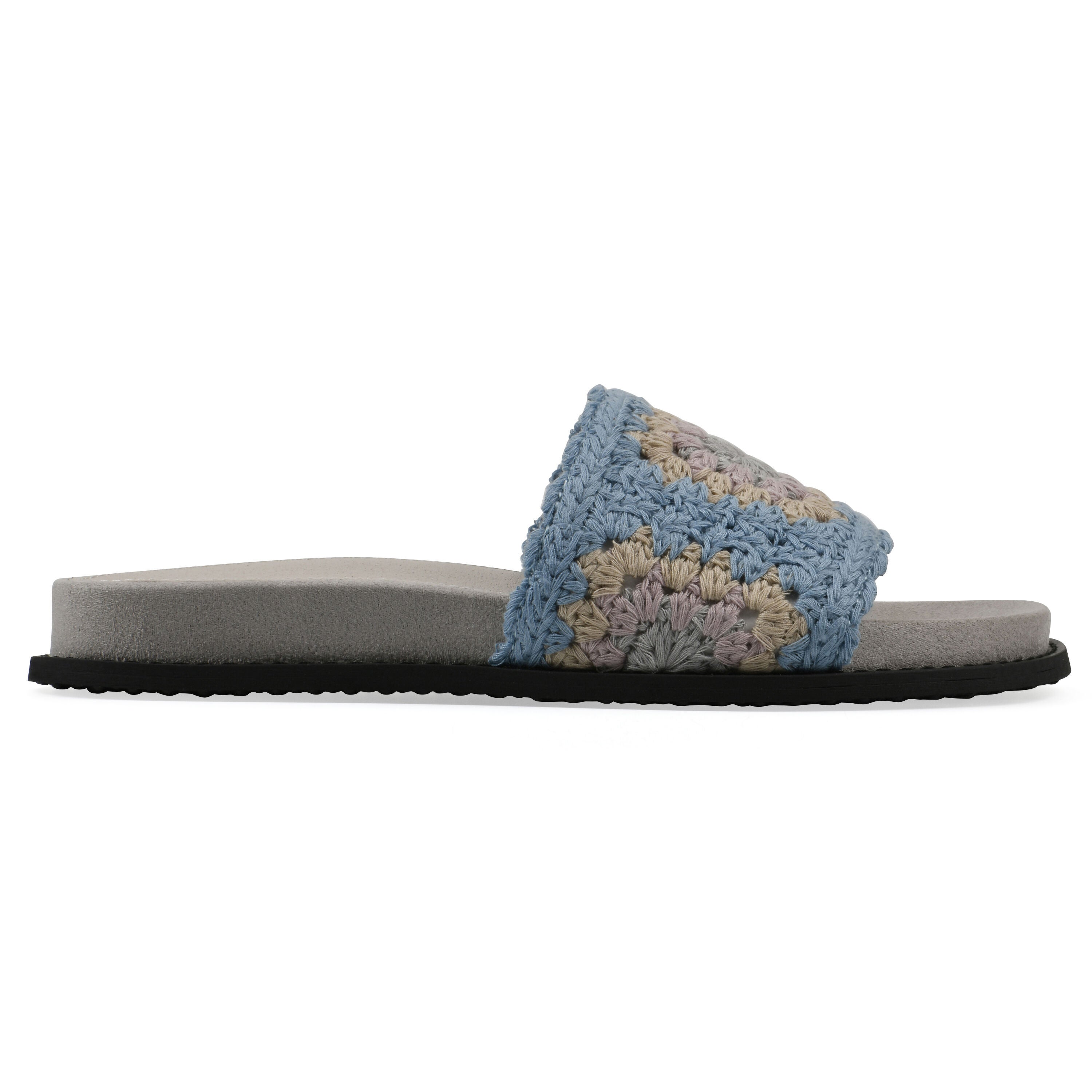 Maxim Slide Sandal, DUSTY TEAL LAVENDER, alternate image number 2