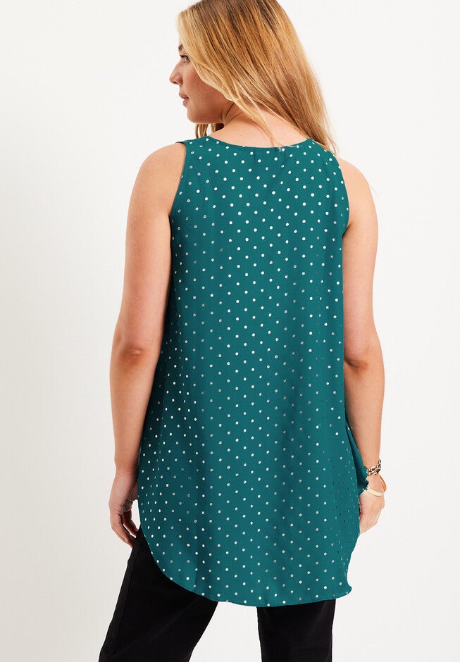 Tiered Georgette Cami, , on-hover image number null
