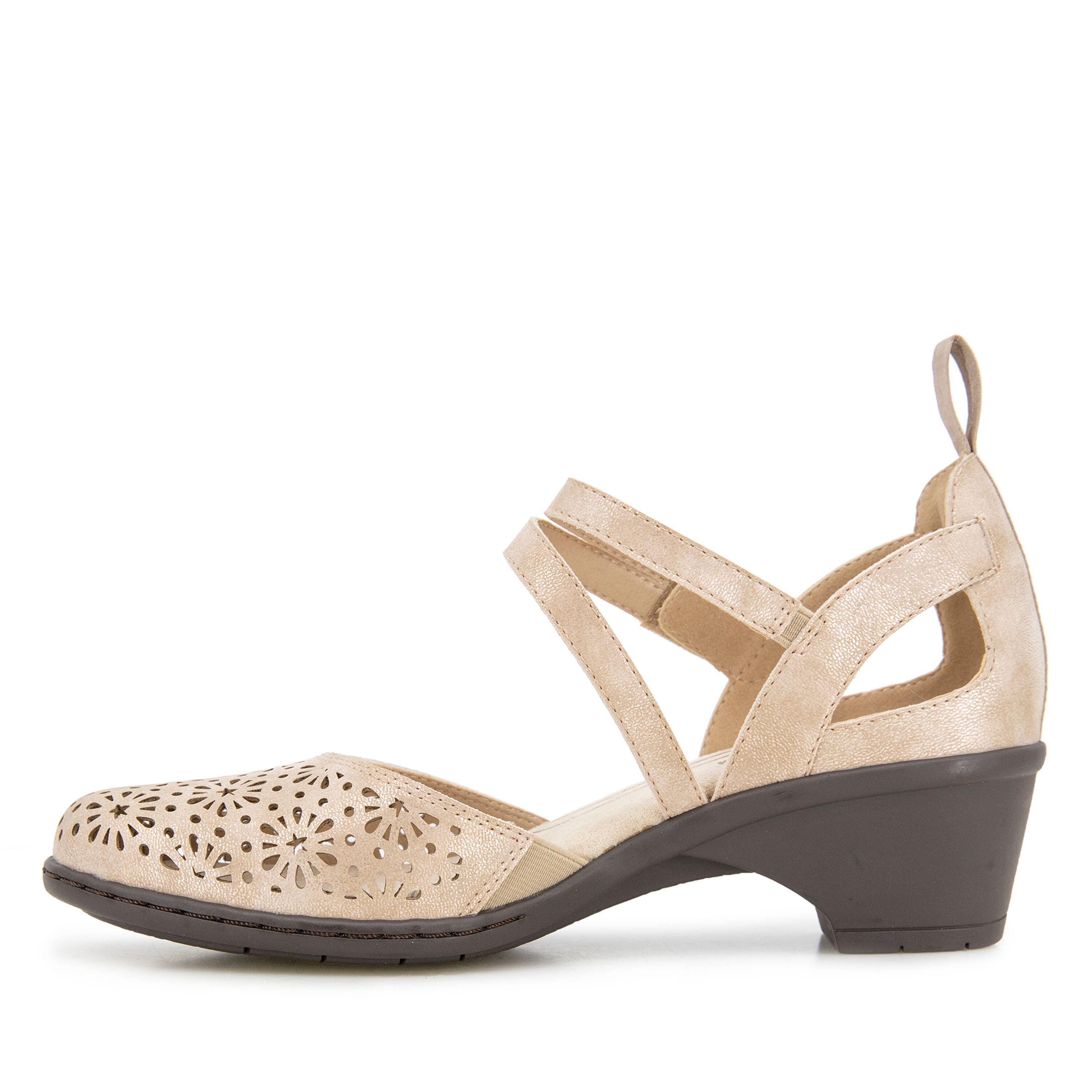Bethany Dress Shoe, TAUPE SHIMMER, alternate image number 3