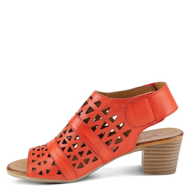 Dorotha Ankle Strap Sandal, RED, alternate image number null