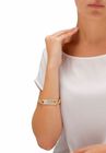 Crystal & Gold Link Necklace, Bracelet & Earring Set, , alternate image number null