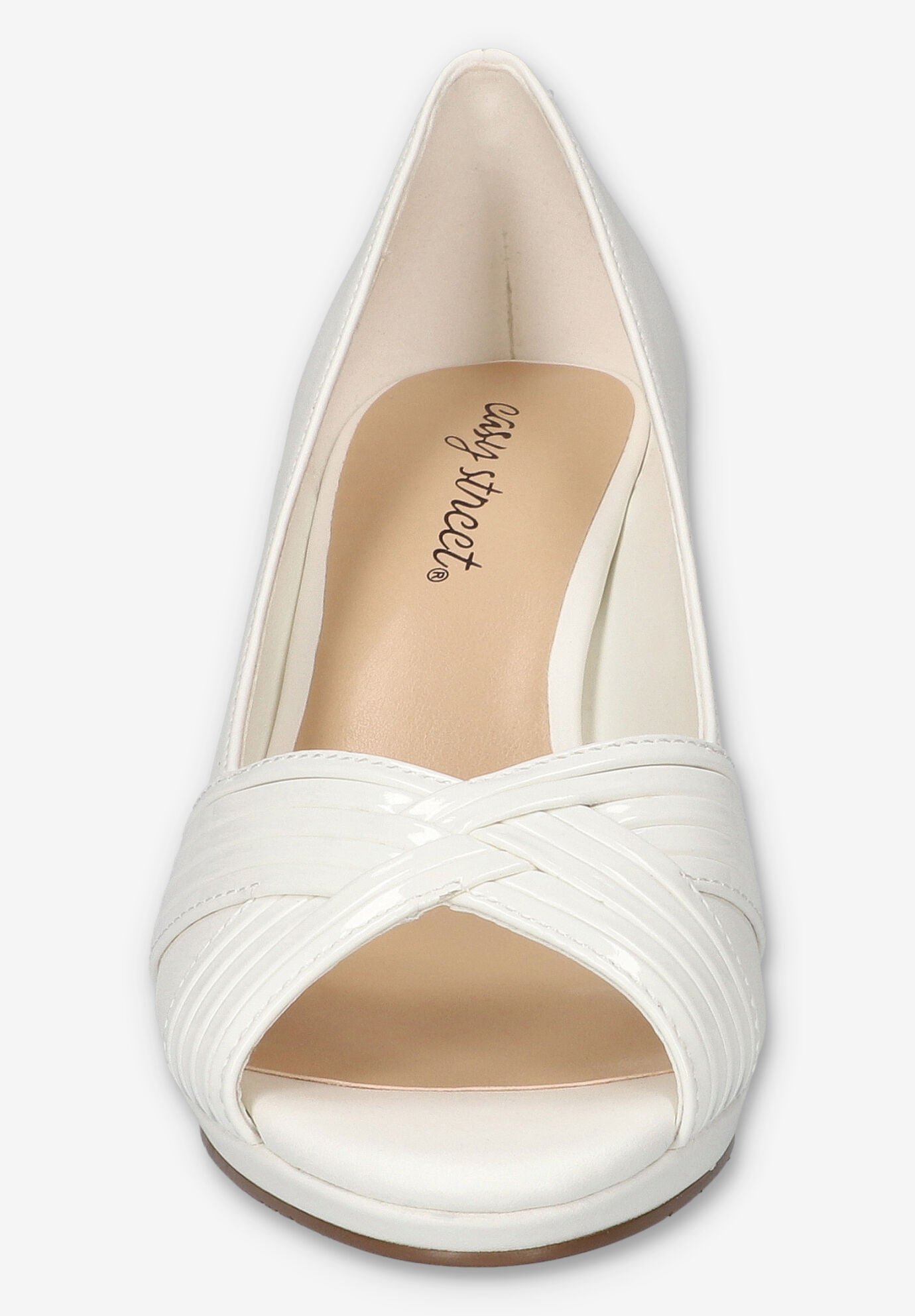 Lavish Platform Pump, WHITE, on-hover image number 1
